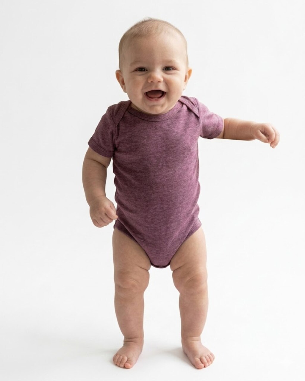 BELLA CANVAS Infant Jersey Short Sleeve Bodysuit One Piece for Baby Comfort & Custom Print Infant Outfit